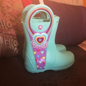 Rain boots for a rainy day!